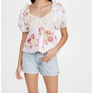 LOVESHACKFANCY Women's Prezia Top